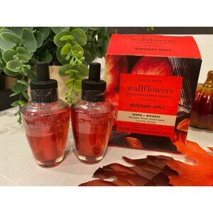 Bath & Body Works “Mahogany Apple” 2 New Wallflower Refills